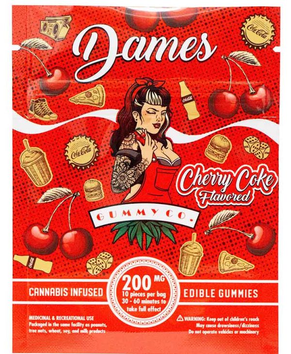 Dames Gummy CO Cherry Coke Flavored