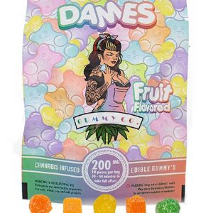 Dames Gummy CO Fruit Flavored Front