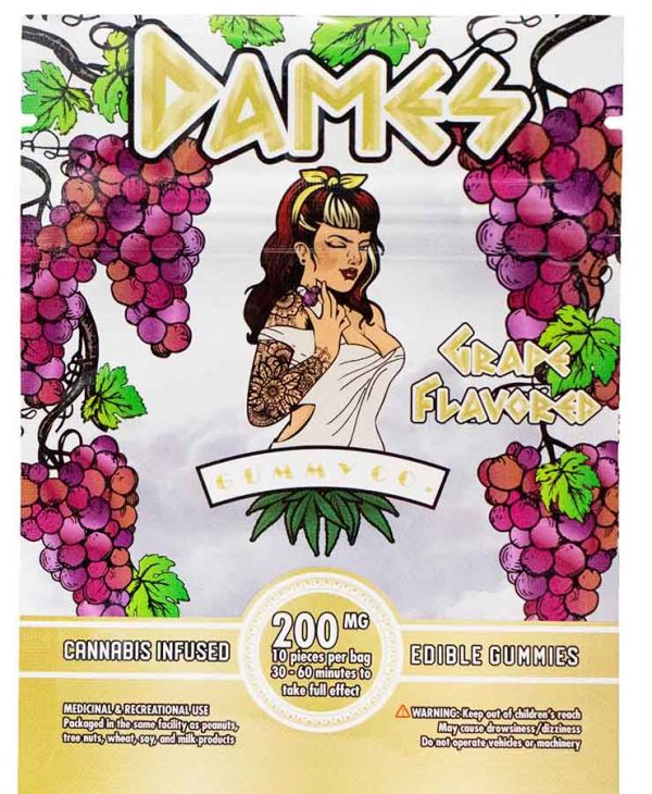 Dames Gummy CO Grape