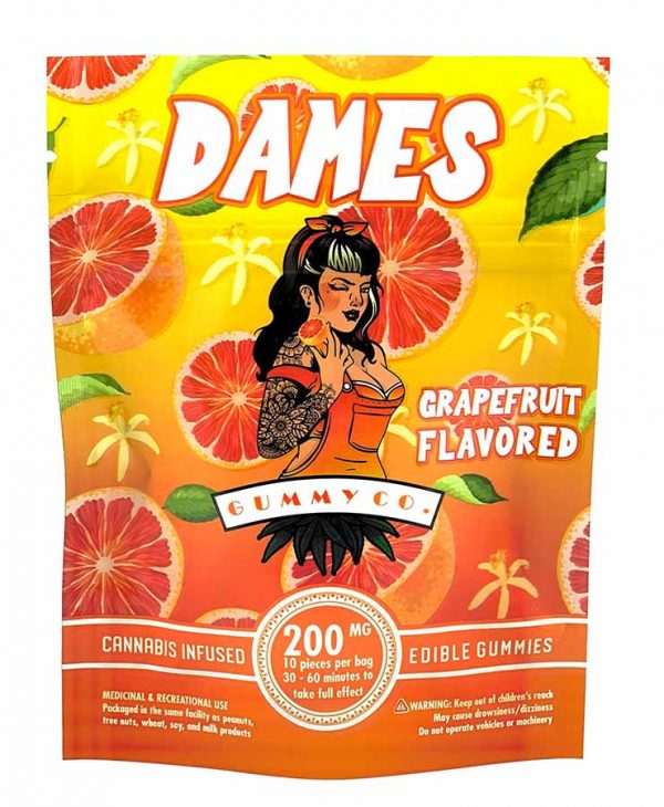 Dames Gummy CO Grape Fruit