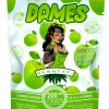Dames Gummy CO Green Apple Flavored