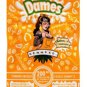 Dames Gummy CO Orange Creamsicle Flavored