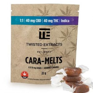Twisted Extracts Cara Melts Indica 40mg