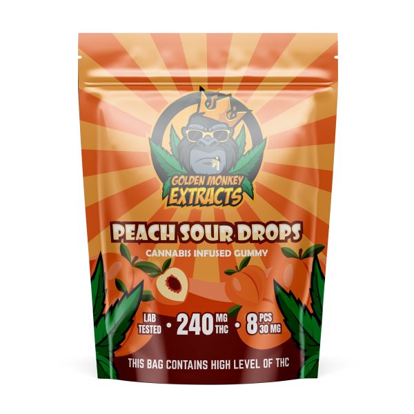 Golden Monkey Extract Peach Sour Drops