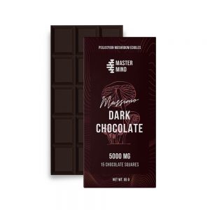 Master Mind Chocolate Bar Dark Chocolate front 5000mg